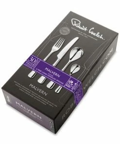 Robert Welch Offer! Malvern Bright Cutlery Set, 30 Piece for 6 People - 6 FREE Malvern Steak Knives